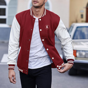 Chaqueta Letterman 100% Algodón, Transpirable, de Alta Calidad, Chaqueta de Invierno para Hombre, Logotipo Frontal Personalizable, Nueva Llegada, Mejor Precio - Product Image 6