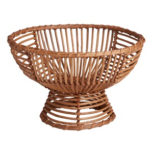 Fantástico y elegante frutero de ratán que realza reuniones y comidas familiares con gracia. - Product Image 6