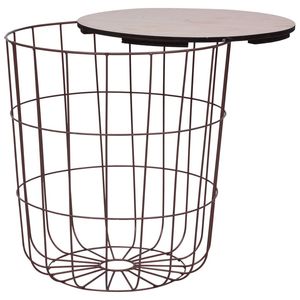 15.6\" <b>Copper</b> MDF Coffee <b>Table</b> - Product Image 2