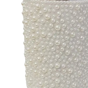 Pink Green white Pearl Studded Tumbler Insulated Stainless Steel Travel <b>Cup</b> <b>with</b> Lid Reusable Vacuum Drink Mug Stylish <b>Cold</b> Hot - Product Image 6