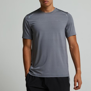 Nuevo Conjunto Deportivo para Hombre 2026, Pantalones Cortos de Algodón Transpirable con Tela de Poliéster, Camiseta de Manga Corta para Fitness - Product Image 1