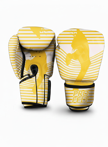 Latest Design Striped OEM ODM High Density Foam Boxing Training <b>Gloves</b> High Protection Sparring Punching Comfort Fit Anti Shock - Product Image 3