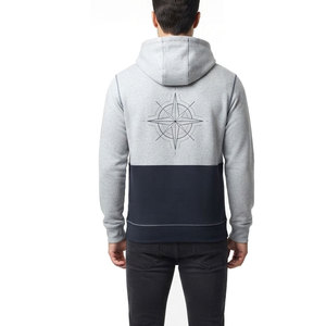 Sweat à capuche simple pour homme 100 % coton, confortable, à manches longues, idéal pour la marche quotidienne, les voyages et les sorties du week-end - Product Image 2