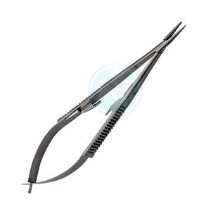 Ciseaux corneaux sur mesure à pointes courbes et émoussées, en matériau de qualité supérieure - Product Image 4