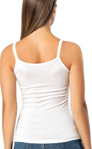 Camiseta sin mangas para mujer, de algodón suave y elástico, camisola de moda, top ligero y transpirable para verano, con logo personalizado. - Product Image 6