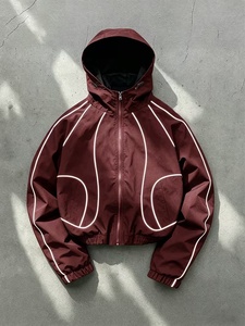 Premium Windbreaker <b>Jacket</b> for Men Lightweight <b>Waterproof</b> and Wind Resistant Outdoor Running Sportswear Material Autumn Wear - Product Image 1