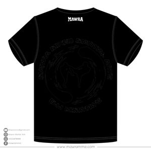 Mawra Martial Arts Custom Screen Print Balaclava Graphic T-Shirt <b>Mens</b> Streetwear <b>Black</b> Short Sleeve Cotton Tee Casual Urban Tops - Product Image 6