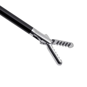 Pinza de Agarre Manual de Acero Inoxidable de 5 mm x 45 cm, Doble Acción, Herramienta Quirúrgica Laparoscópica para Cirugía Mínimamente Invasiva - Product Image 3