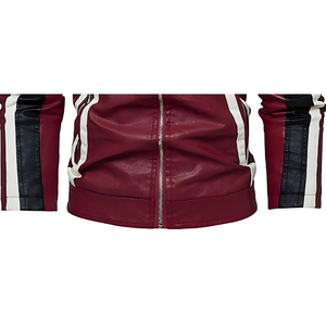 Chaqueta de Cuero de Invierno Casual de Primera Calidad 100% Cuero para Hombre con Logotipo Frontal, Reversible y Térmica, Impermeable y Resistente al Viento - Product Image 5