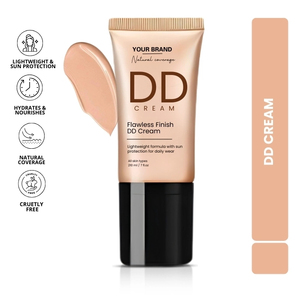 Crème DD Hydratante et Légère de Haute Qualité, Fini Mat, Fixatrice de Maquillage, Hydratante et Rafraîchissante, Correcteur - Product Image 3