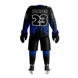 Vêtements de sport flexibles, tissu extensible, uniforme de hockey sur glace, coupe confortable, uniforme de hockey sur glace - Product Image 3