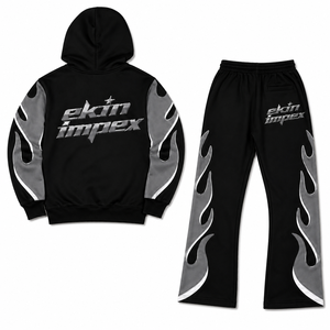 Conjunto Deportivo con Capucha y Pantalones Jogger para Hombre, Calidad Premium, Serigrafía, Chándal Informal para Hombre, Ropa Deportiva 100% - Product Image 2