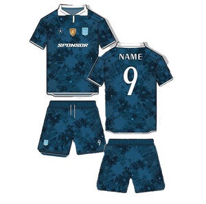 ผู้ผลิตชุดเสื้อและกางเกงฟุตบอลเยาวชนแบบกำหนดเอง ชุดยูนิฟอร์มฟุตบอลเด็ก ขายส่ง บริการ OEM ODM จัดส่งรวดเร็ว - Product Image 4