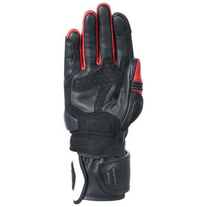 Gants de moto en cuir grande taille Color Plus avec poignées – Prix raisonnable, protection complète pour motocross et course, doigts entiers - Product Image 2