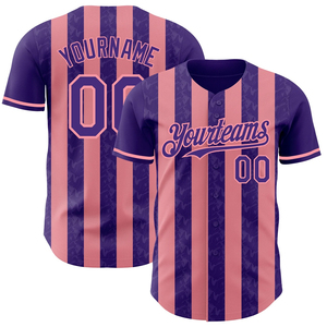 Camiseta de béisbol para hombre, ropa deportiva, uniforme, top de poliéster tejido, de secado rápido, transpirable, personalizable para equipo, con botones. - Product Image 3