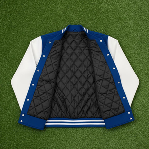 OEM Manufacturer Varsity Letterman <b>Jacket</b> Custom Embroidery <b>Patches</b> and Contrast Sleeves for Global Wholesale Fashion Buyers - Product Image 6