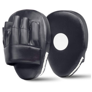 Comfortable Breathable Eco-Friendly Boxing/Kickboxing Training All Seasons Custom Logo Design Leather Laced <b>Focus</b> <b>Pads</b> - Product Image 5
