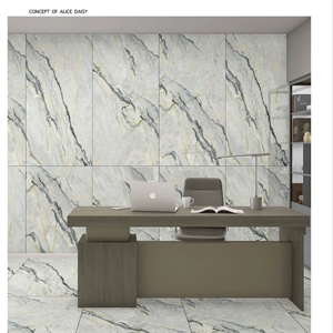 Azulejos de porcelana pulida tamaño grande 80X160cm losa esmaltada para pared y suelo Estilo clásico-para sala de estar Oficina Villa Hotel - Product Image 1