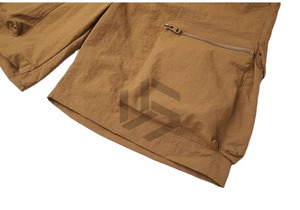 Best Selling High Quality 100% Cotton Solid Casual Cargo Shorts for Men Quick Dry Online Sale - Product Image 2