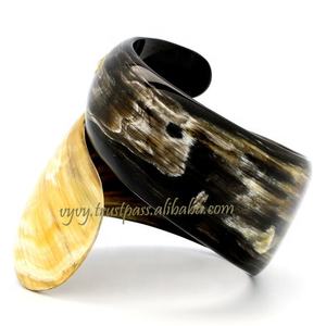 Pulsera de moda VC63, brazalete de cuerno de búfalo, joyería - Product Image 1