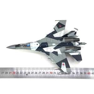 Maqueta de Avión de Combate Ruso Su35, Escala 1/100, Decoración de Escritorio para Adultos, Hecho en China - Product Image 2