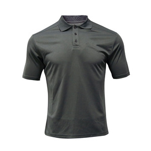 Polo homme premium personnalisé avec logo, manches courtes, en mélange de coton respirant, pour affaires, décontracté, uniforme de golf et vente en gros - Product Image 2