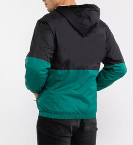Nouvelle veste coupe-vent élégante pour homme, imperméable, grande taille, avec fermeture éclair - Product Image 2