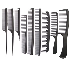 Tijeras de Peluquería Profesionales Masterlee Serie Negra Iónica, Plegables, Resistentes al Calor, Clásicas y Duraderas, con Dientes de Plástico - Product Image 2