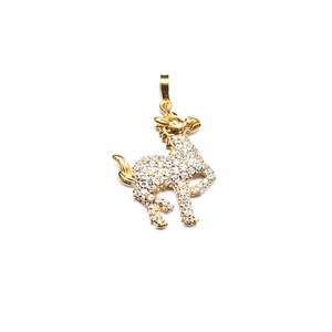 Horse Animal 925 <b>Sterling</b> <b>Silver</b> Diamond Dainty Minimalist Charm <b>Pendant</b> <b>Necklace</b> - Product Image 2