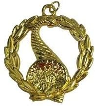 Collar de la Comandancia de los Caballeros Templarios Grand Commander - Joya de collar de metal chapado en oro - Product Image 5