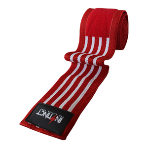 Custom Design Training Workout Gym Powerlifting Bodybuilding Knee <b>Wraps</b> Compression Non-slip Portable Knee Protection - Product Image 2