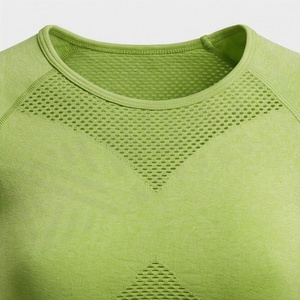 Conjunto Deportivo de Dos Piezas sin Costuras para Mujer, Ropa Deportiva para Yoga, Gimnasio, Ejercicio, Ropa Deportiva - Product Image 4