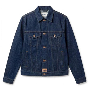 Nouvelle Veste en Jean Kadia 2026, Style Workwear Classique, pour Homme, Délavage Foncé, Idéale pour le Quotidien et le Travail - Product Image 6