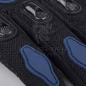 Gants de motard légers, durables et respirants, avec support de sécurité, fermeture réglable au poignet, paume antidérapante, ajustement confortable - Product Image 6