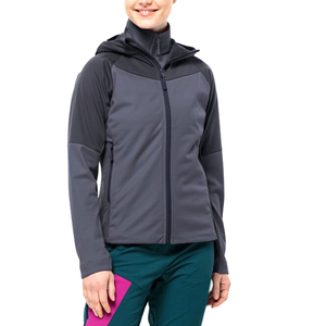 Chaquetas Softshell para Mujer de Tallas Grandes al por Mayor, Proveedor de Fábrica, Chaquetas Acolchadas Transpirables, Impermeables y Resistentes al Viento para Senderismo - Product Image 1