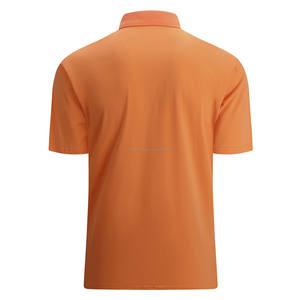 Polos de Golf de manga corta de alta calidad 2025, polos bordados de tela de poliéster transpirable para hombre con botón - Product Image 5