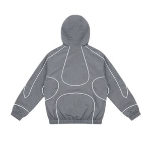 Conjunto de Pantalones Cortos y Chaqueta Cortavientos de Nailon para Hombre, de Alta Gama, con Cierre Reflectante, Traje Deportivo Ligero para Verano, Ropa Urbana - Product Image 3