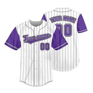 Camiseta de Béisbol Personalizada para Hombre, Manga Corta, Nombre del Equipo 00 Impreso, Poliéster Transpirable, Cierre de Botones, Corte Regular, para Todas las Temporadas - Product Image 4