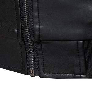 <b>SMART</b> SHINE ENTERPRISES <b>Men</b> Premium Leather <b>Jacket</b> Soft Comfortable Full Zip Casual Durable Regular Fit Winter Quick Dry - Product Image 5