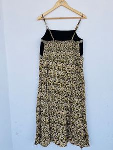 Femmes sans bretelles lin Maxi robe été Boho ceinturé col en v décontracté Sexy robe de soirée dames plage vacances robe d'été convient aux vacances - Product Image 6