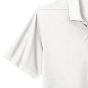 เสื้อโปโล KA Order White Performance Dri-FIT ซับเหงื่อ แห้งเร็ว สำหรับกอล์ฟ ปักโลโก้ สีขาว สำหรับผู้ชาย - Product Image 4