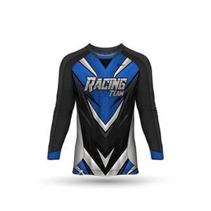 Maillot de course personnalisé pour moto, VTT, motocross, coupe-vent, manches longues, impression par sublimation - Product Image 1