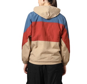 Women's Lightweight Breathable <b>Rain</b> <b>Jacket</b> Cycling Running Stand <b>Plus</b> <b>Size</b> 100% Polyester Nylon Color Block Windbreaker <b>Jacket</b> - Product Image 2