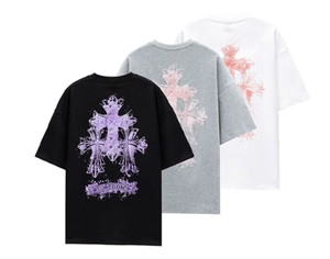 T-shirt classique pour homme, T-shirt graphique doux et confortable pour homme, T-shirt court avec logo script pour homme - Product Image 4