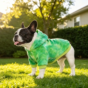 ZARSAH EXPORTS Solid Classic <b>Dog</b> Hoodies Cotton Warm Winter Pet <b>Clothes</b> Comfortable Fit Machine Wash <b>for</b> <b>Dogs</b> - Product Image 1