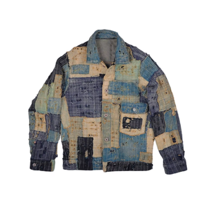 Chaqueta de Mezclilla para Hombre, Estilo Vintage Personalizado, Relleno de Algodón Transpirable, Tela Cómoda, OEM/ODM Disponible, Venta al Por Mayor de Fábrica - Product Image 3