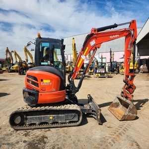 Miniexcavadora Kubota U55 5 Original en Excelentes Condiciones de Trabajo, Lista para Desempeñar Trabajos de Construcción Difíciles - Product Image 3
