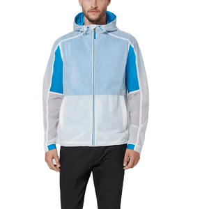 Chaqueta Impermeable de Invierno para Hombre con Cremallera, Antiestática, Elástica, Reflectante y Cordón de Seguridad para el Cuello, con Bloques de Color - Product Image 5