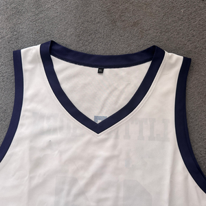 Camiseta de Baloncesto de Alta Calidad con Impresión por Transferencia de Calor, Ropa Deportiva Premium de Manga Corta, 100% Poliéster, Transpirable y de Secado Rápido - Product Image 4