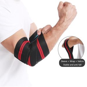 High Quality Adjustable Durable Elbow & Knee <b>Wraps</b> Professional Protection Lightweight Breathable Direct Factory Supply for Gym - Product Image 3